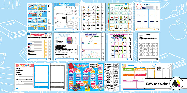 Ice Breaker Worksheets, Teaching Resource