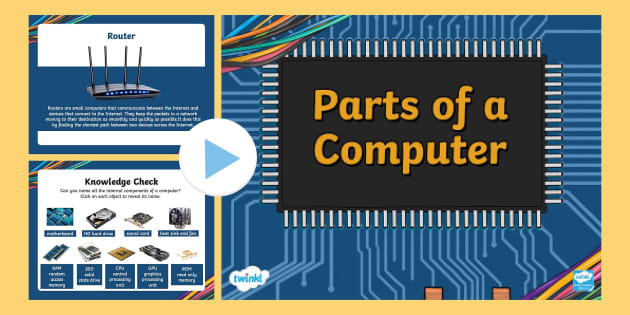 Parts of a computer KS2 - ICT - Computing - Resources