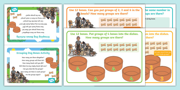 👉 Dog Bones Grouping Activity | Twinkl (teacher made)