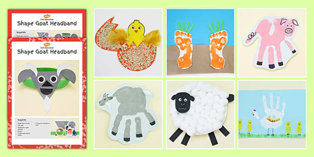 FREE! - Farm Animals Activity Pack - Farm Craft Activities for Kids