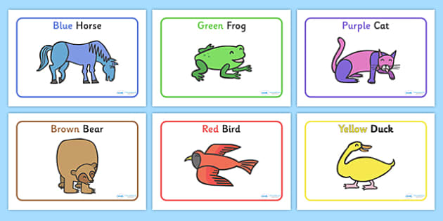 Story Sequencing to Support Teaching on Brown Bear, Brown Bear