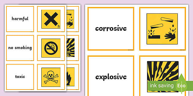 Hazard Signs and Meanings | KS2 Safety Signs and Symbols