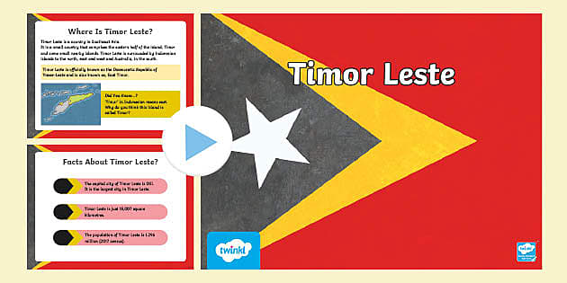 Timor-Leste PowerPoint | Australia's Neighbours | Twinkl