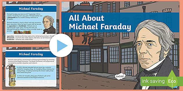 KS2 All About Michael Faraday PowerPoint (teacher made)