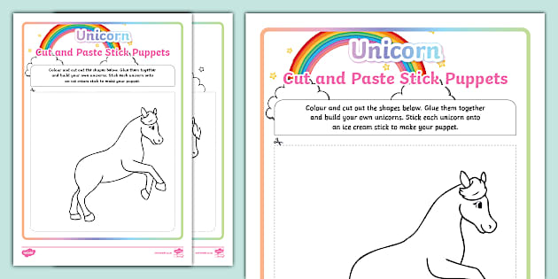 Unicorn Cut Out Template I Resource I Twinkl ZA Twinkl