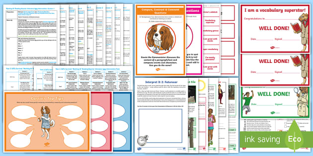 UKS2 Reading Catch-Up Intervention Bumper Pack - Twinkl