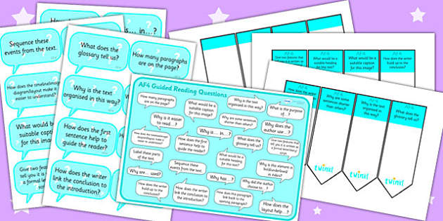 AF4 Guided Reading Resource Pack (teacher Made) - Twinkl