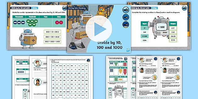 👉 Year 6 Diving into Mastery Divide by 10, 100 and 1000