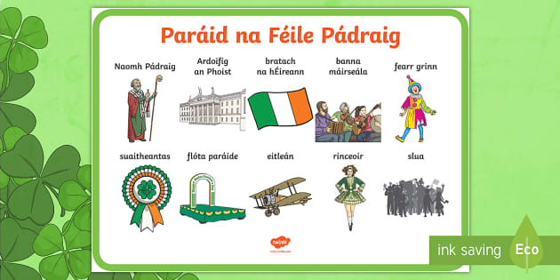 sásta lá fhéile pádraig in english