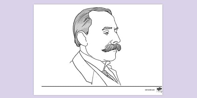 FREE! - Edward Elgar Colouring Sheet | Colouring Pages