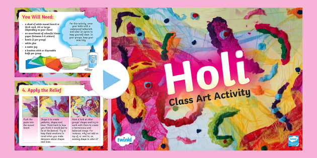 holi posters for 10th class