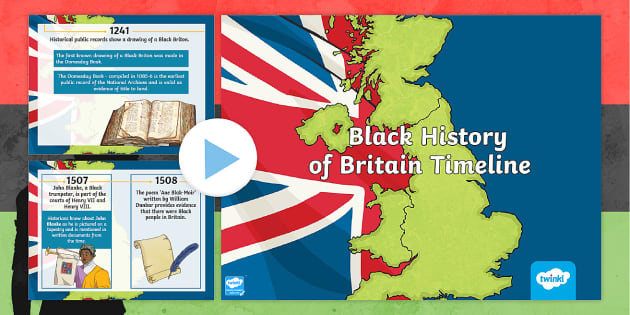 KS2 The History Of Black Britain KS2 PowerPoint - Twinkl