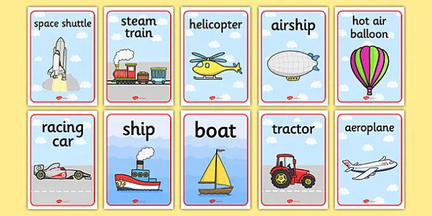 Summer Flashcards Printable, Aistear Themes