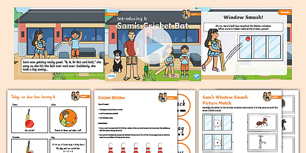'b' Saying /b/ Lesson Pack - Phonics Level 2 Week 5 Lesson 2