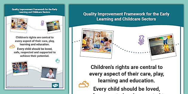Quality Improvement Framework For Elc Sectors Display Poster Quality Improvement Framework For Elc Sectors Display Poster