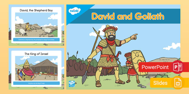 David and Goliath Story PowerPoint & Google Slides