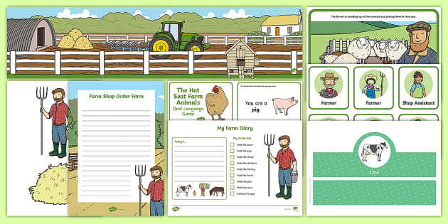 Farm Role Play Pack (Teacher-Made) - Twinkl