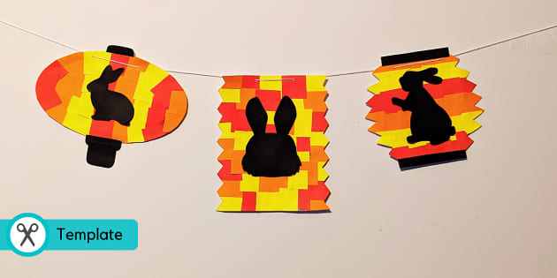 DIY 5 Paper Easter Bunny Crafts  Chinese New Year 2023 Year of