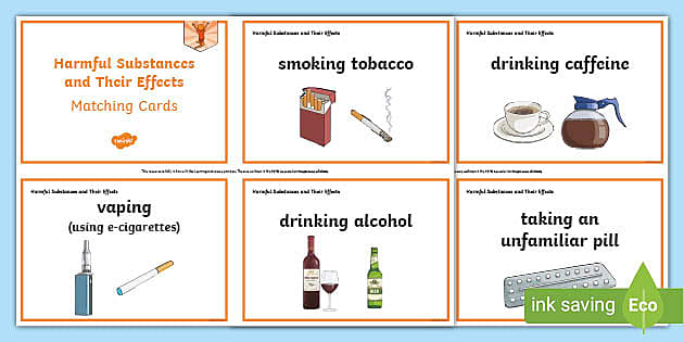 health-education-ks2-harmful-substances-matching-cards