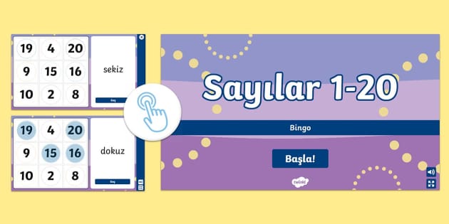 Sayılar 1 20 İnteraktif Oyun Teacher Made Twinkl