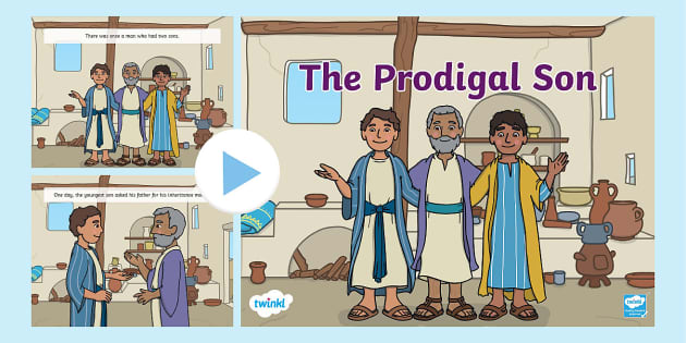 The Prodigal Son Story PowerPoint for Kids (teacher made)