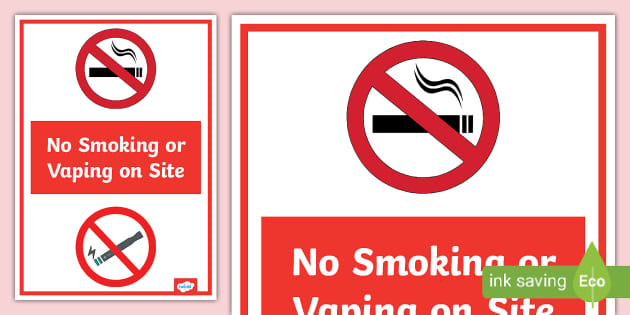 no smoking posters ideas