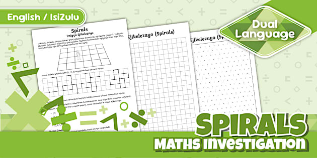 Grade 4 Maths - Term 4 - Spirals Maths Investigation Worksheet ...
