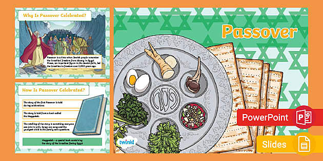 Passover Informational PowerPoint & Google Slides for Older Children