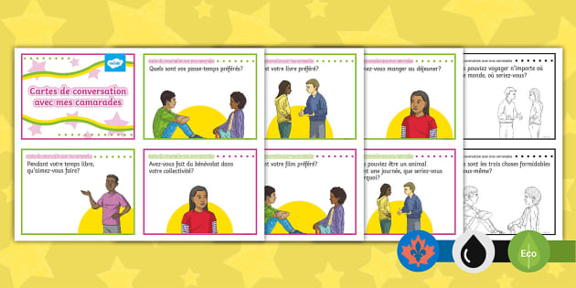 Get to Know You Cards French (teacher made) - Twinkl
