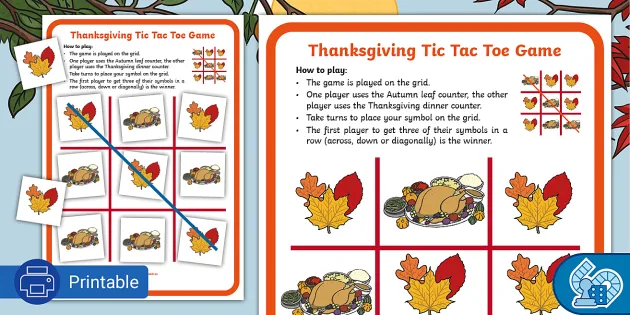 FREE Tic-tac-Toe Printable Board (teacher made) - Twinkl