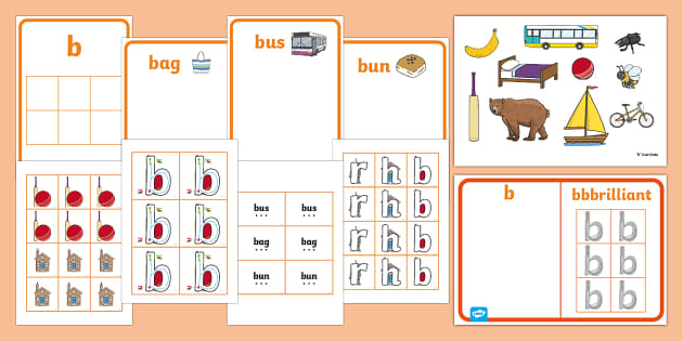 'b' - Level 2 Phonics SEND Workstation Pack (teacher Made)