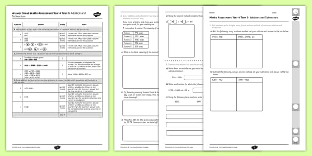 year 4 maths reasoning worksheets pdf