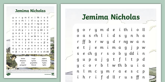 Chwilair Jemima Nicholas Teacher Made Twinkl 6596