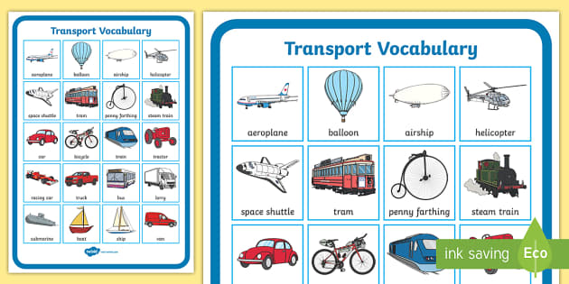 vocabulary travel and transport b2