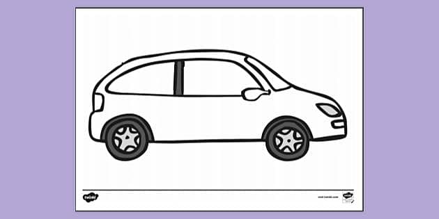 FREE! - Car Colouring Book Pages | Colouring Sheets - Twinkl