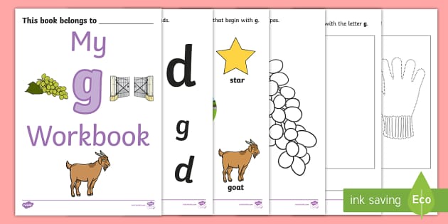 letter g worksheets pdf phonics resources teacher made