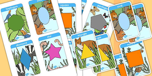 Shape Snap Cards Game - Teacher Made - Twinkl