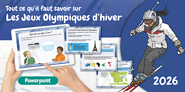 PowerPoint : Les Jeux olympiques d'hiver 2026