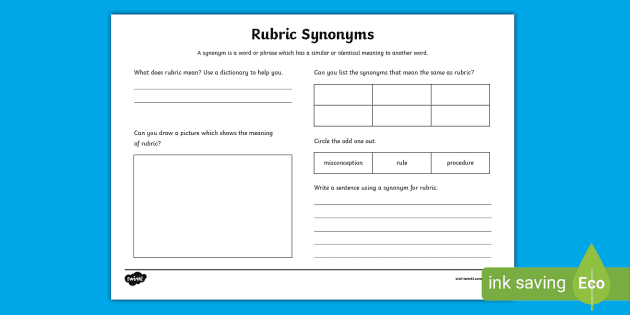 Report Synonyms Guide (teacher made) - Twinkl