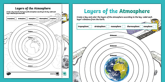 layers of the atmosphere worksheet us s 326 ver 1