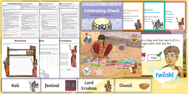 Celebrating Diwali Guided Reading Y3 Lesson Pack - Non-fiction