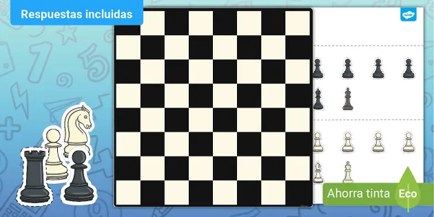 El ajedrez interactive worksheet