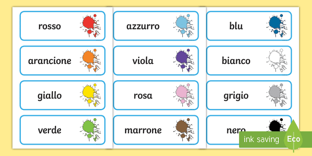 Printable Italian Number Flash Cards