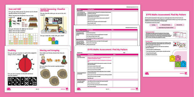 Eyfs Maths Assessment White Rose Maths Find My Pattern New Eyfs 2021