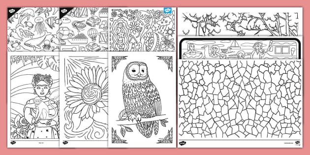 + 5000 Dibujos Para Niños Para Colorear En Pdf - Digital