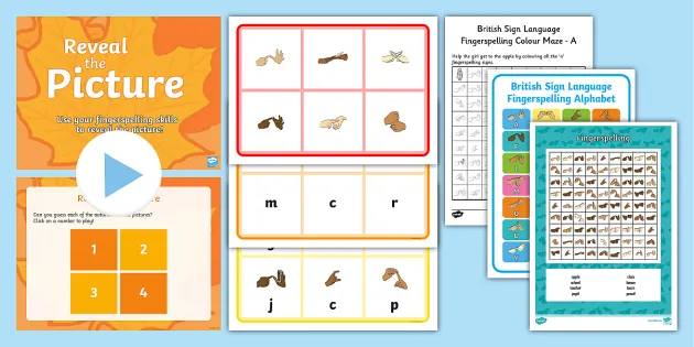 Game 1 - Figure and fingerspelling match