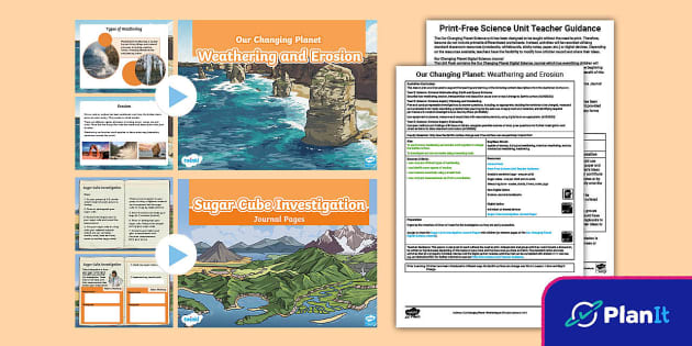 Year 5 Our Changing Planet Lesson 2 Weathering and Erosion