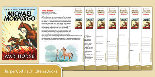 FREE! - War Horse: Differentiated Reading Comprehension [Ages 9-11]