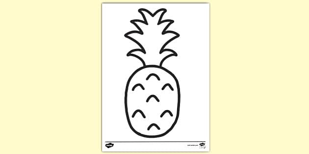 Cute Pineapple Drawing 5310896 Vector Art at Vecteezy