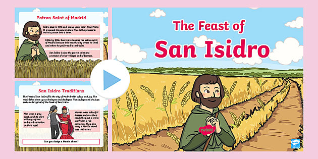 San Isidro Feast PowerPoint - Social Science Resources